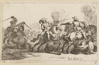 TvB G 3323
<br/>
Varie pugnae militares (5)
<br/>
<em>Monogrammist: IB</em>